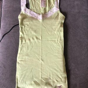 Hollister Lime Tank Top. Size is a Medium.